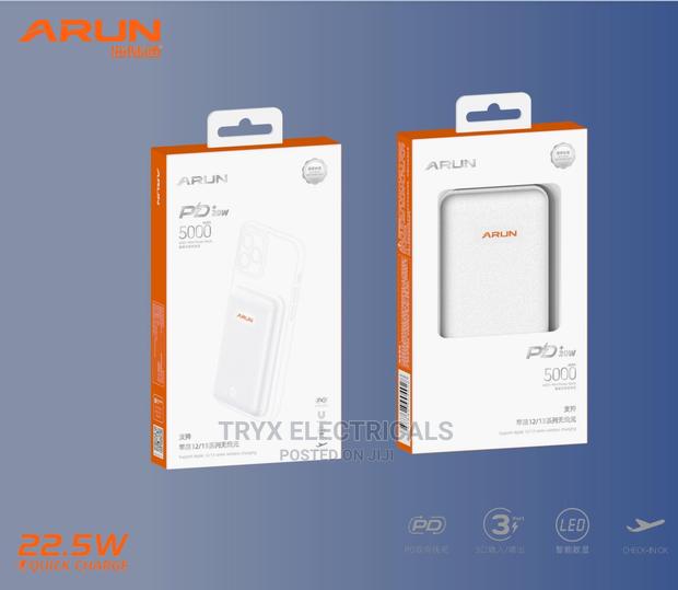 5,000mah Wireless Power Bank Arun Wx01 White · Photo 3