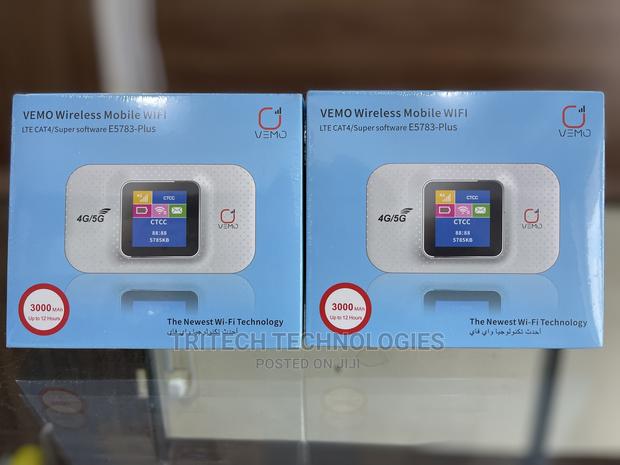 Vemo Wireless Mobile Wi-Fi With 300mah Battery and Screen · Photo 3