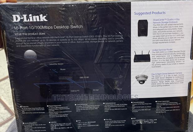 D-Link 16-Port 10/100mbps Desktop Switch · Photo 4