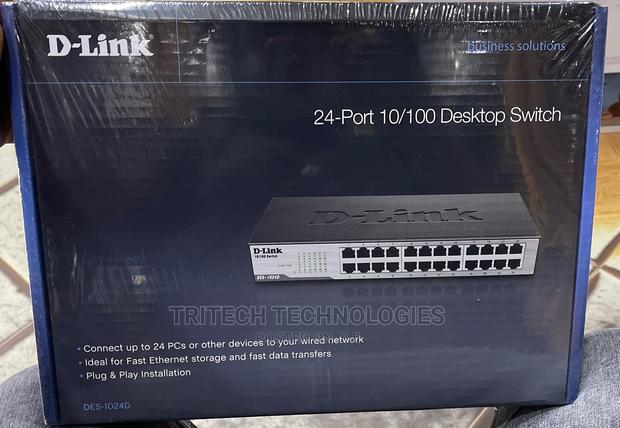 D-Link 24-Port 10/100 Desktop Switch · Photo 3