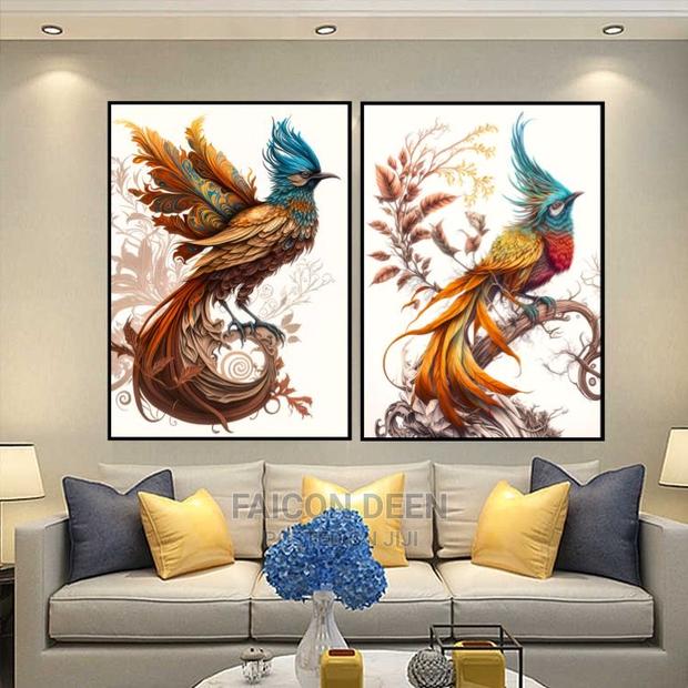 Super Luxurious Living on Room Paintings (Size 50x70cm) · Photo 1