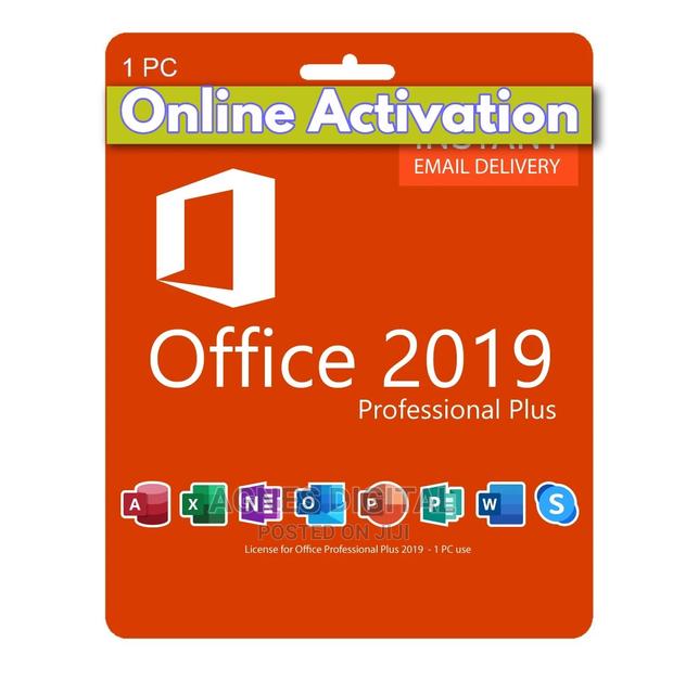 Microsoft Office 2019 Pro Plus Online Digital License ABGH