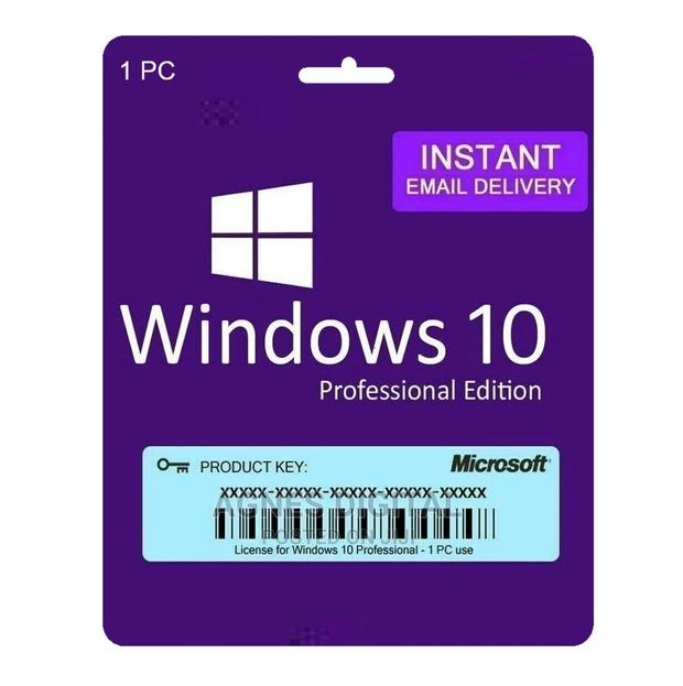 Windows 10 Professional Digital Licence | Genuine Code | 1PC