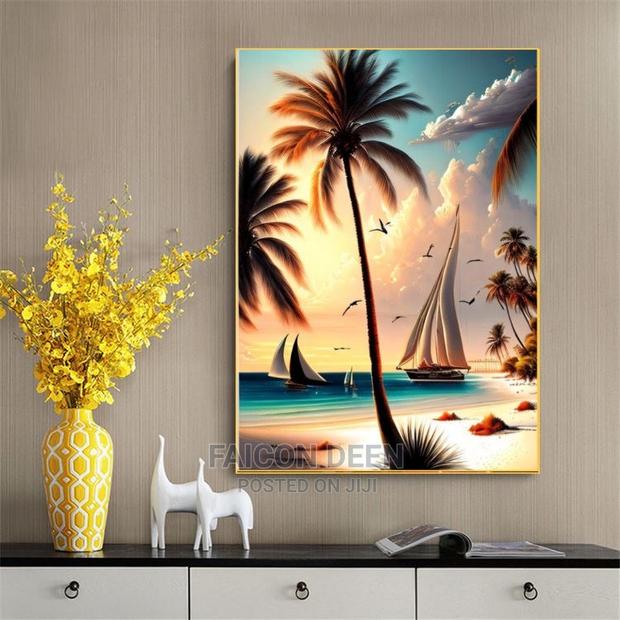 Living Room Luxurious Wall Paintings (Size ;50x70cm) · Photo 1
