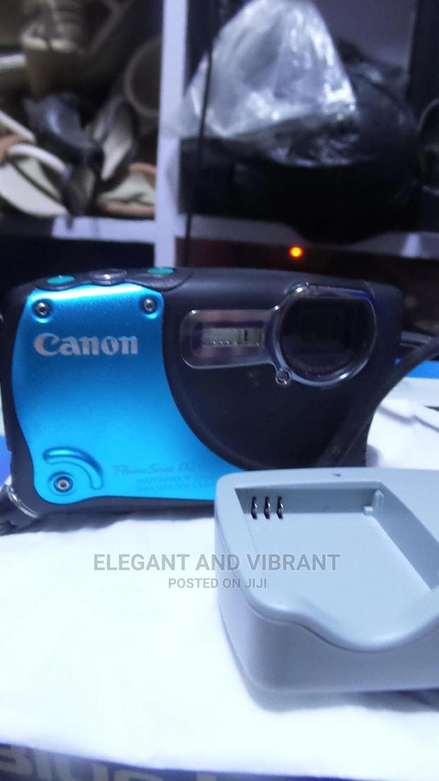 A Little Used Canon Waterproof Camera in Used Condition. photo 4