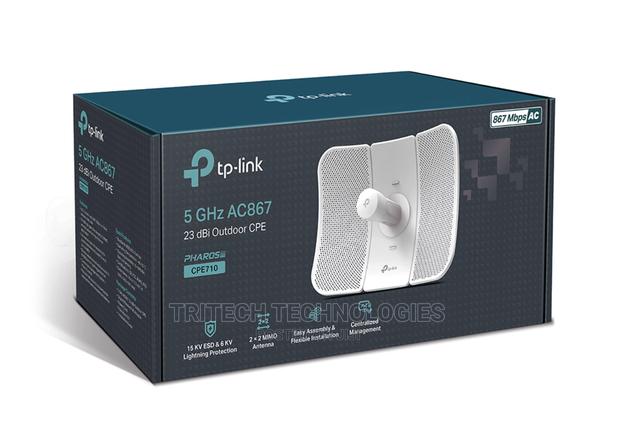 Tp-Link Cpe710 5ghz Ac 867mbps 23dbi Outdoor Cpe · Photo 1