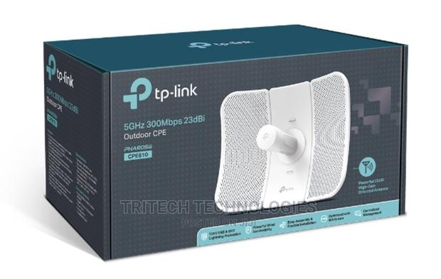 Tp-Link Cpe610 5ghz 300mbps 23dbi Outdoor Cpe · Photo 1
