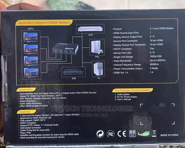 HDMI Splitter 1080P 3D 4port · Photo 4