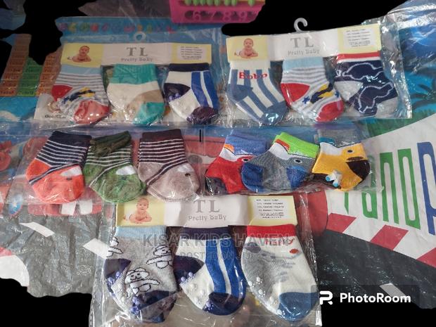 Beautiful Baby Boy Socks 3 Pieces · Photo 2