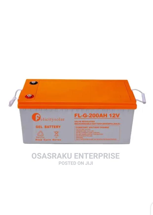 12v 200ah Felicity Gel Deep Cycle Battery · Photo 3