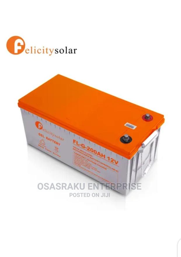 12v 200ah Felicity Gel Deep Cycle Battery · Photo 4