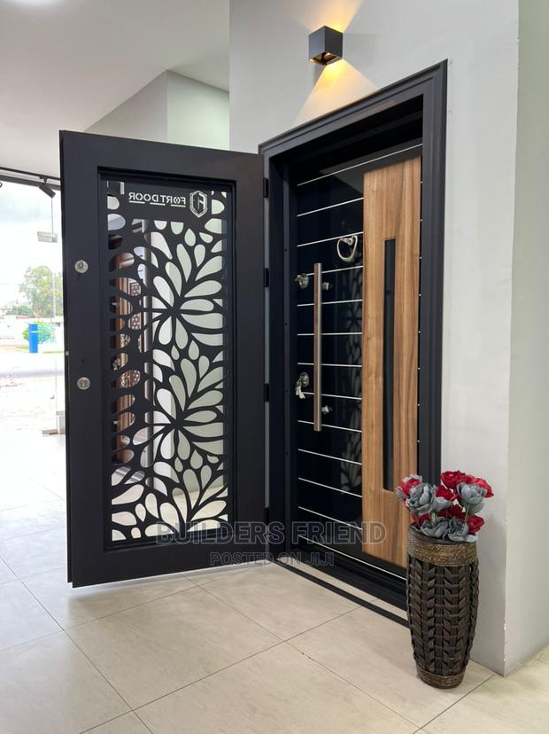 Executive Burglarproof Single Heavy Security Door With Net · Photo 2