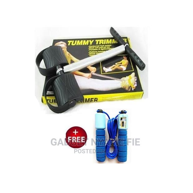 Tummy Trimmer + Free Jump Rope - Black · Photo 4