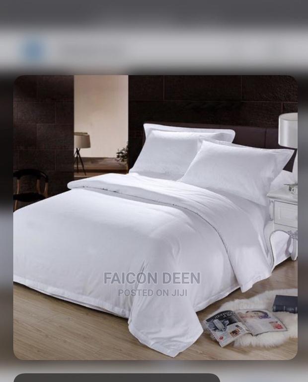 Quality Pure White Bedsheets(100% Cotton) · Photo 1