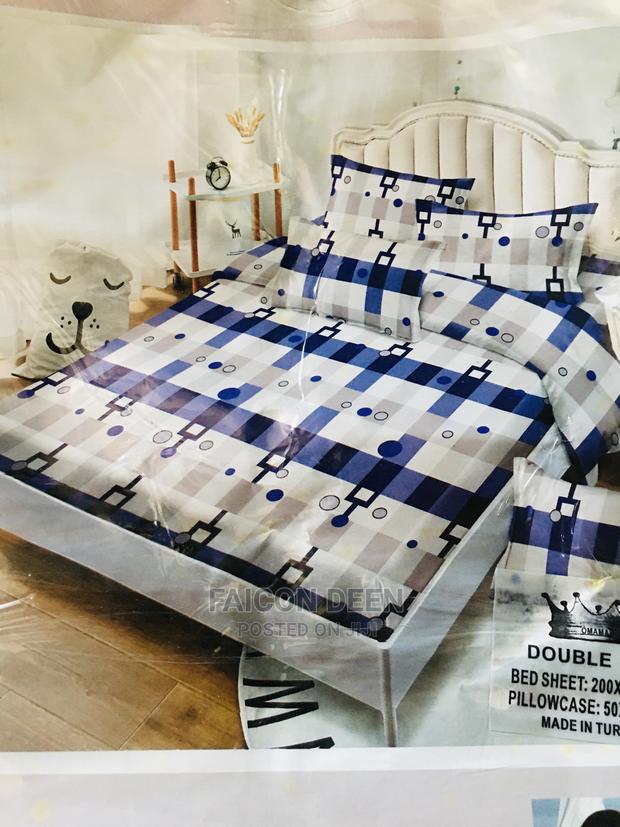 King/ Queen Double Cotton Bedsheets(In Diff Color · Photo 1