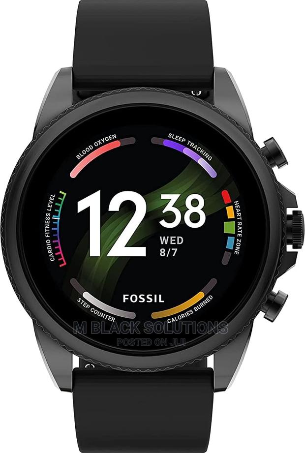 Fossil Gen 6 Smartwatch 44mm Black Silicone Black · Photo 3