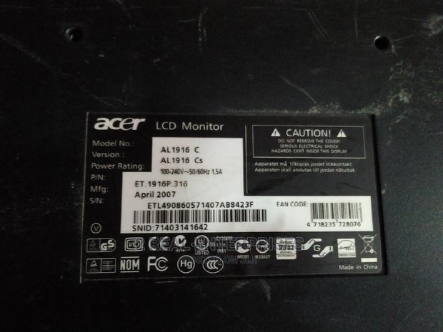 ACER 19 Inches Computer Monitor photo 5