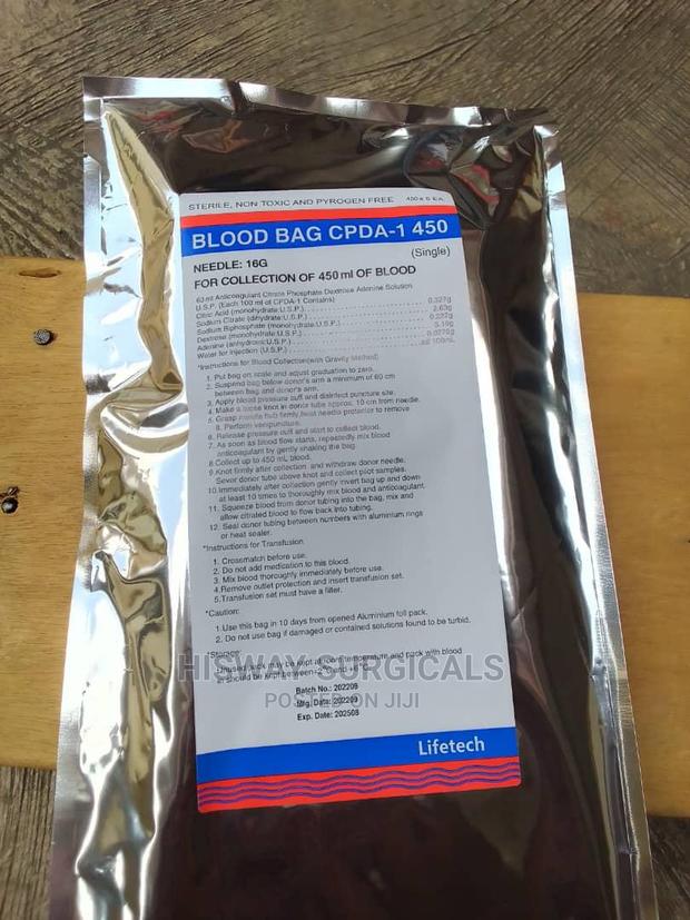 Blood Bag Single (5piece Per Pack) · Photo 2