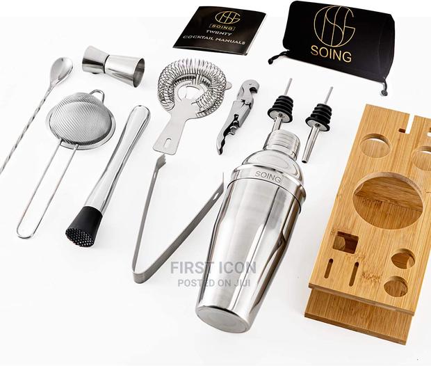 11-piece Bartender Kit, Cocktail Shaker Set · Photo 4