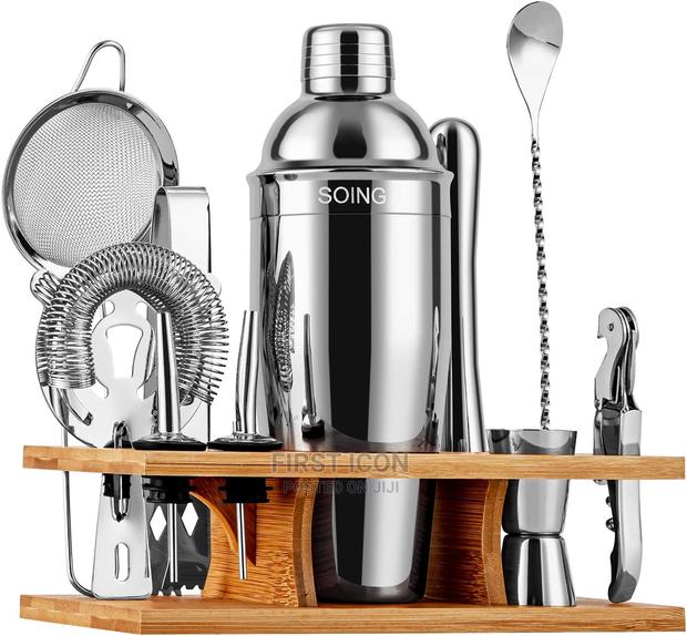 11-piece Bartender Kit, Cocktail Shaker Set · Photo 3