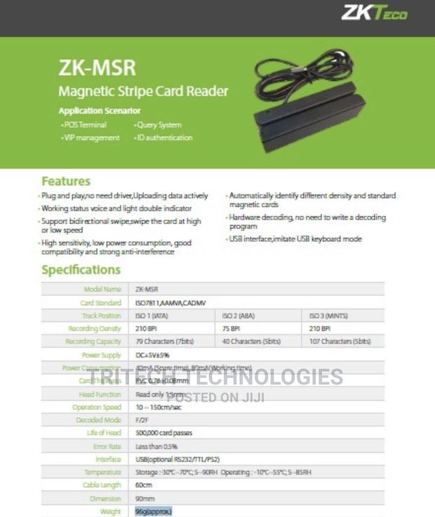 MSR Magnetic Stripe Card Reader · Photo 4
