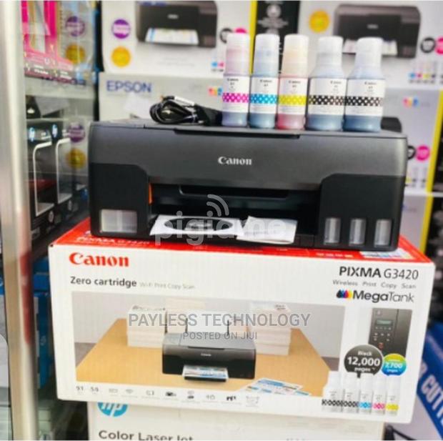 CANON Pixma G3420 Wireless Colour 3 in 1 Printers · Photo 4