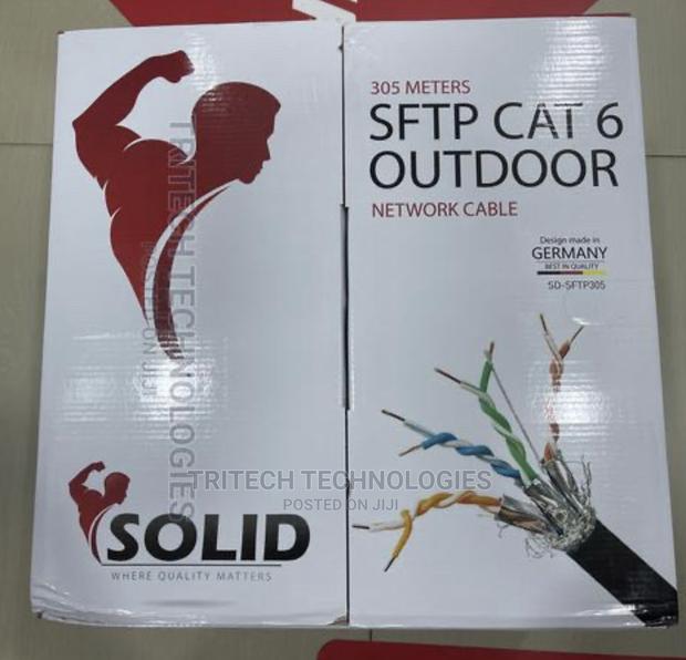 Solid Cat6 305m Cable Outdoor (Sftp) · Photo 4