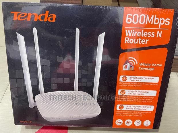 TENDA F9 600mbps High Speed Whole-Home Coverage Wifi Router · Photo 4