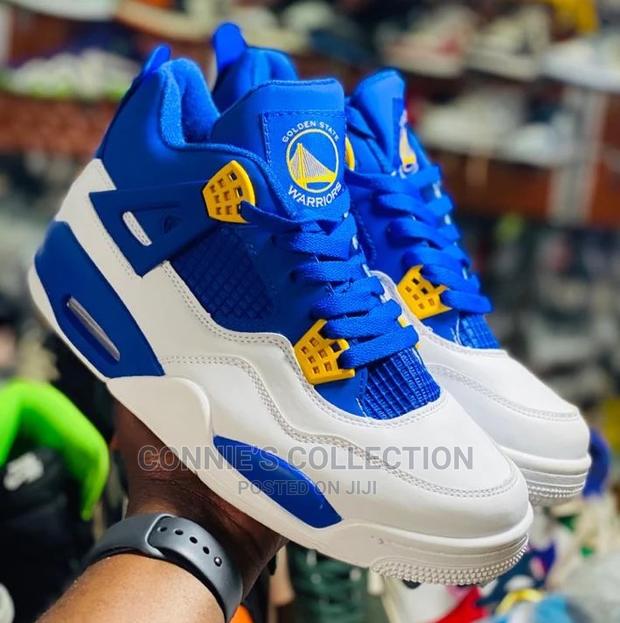 Air Jordan 4 Curry Warriors · Photo 3