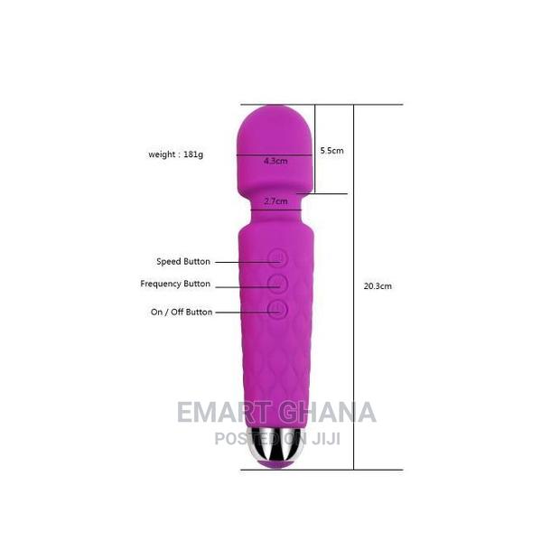 Adjustable Speed AV Magic Wand v-Ibrator Clitoris Stimulator photo 4