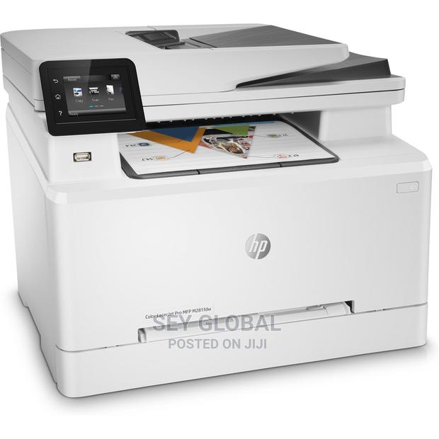 HP Color Laserjet 283fdn Print Scan Copy Fax Adf Network · Photo 2
