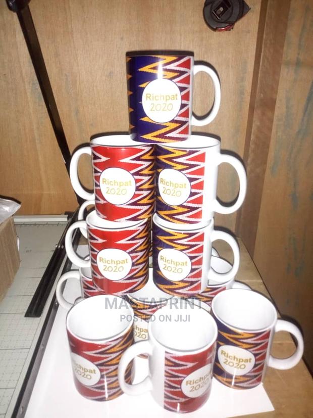 White Mug Printing ( Minimum= 100pcs)