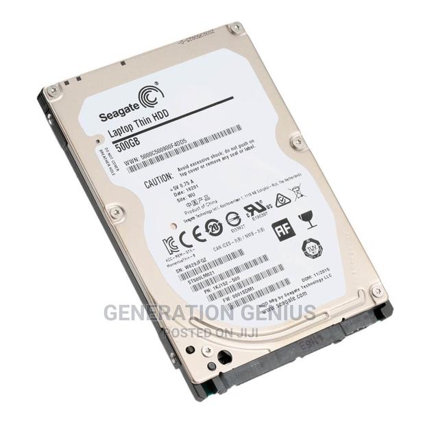 500GB Seagate Laptop Thin Hard Disk