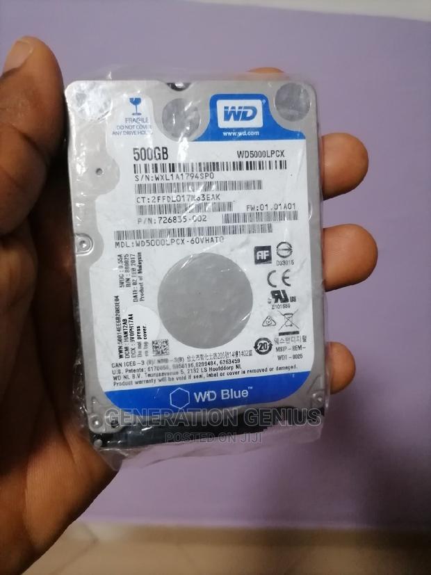 500GB Western Digital Laptop Hard Drive