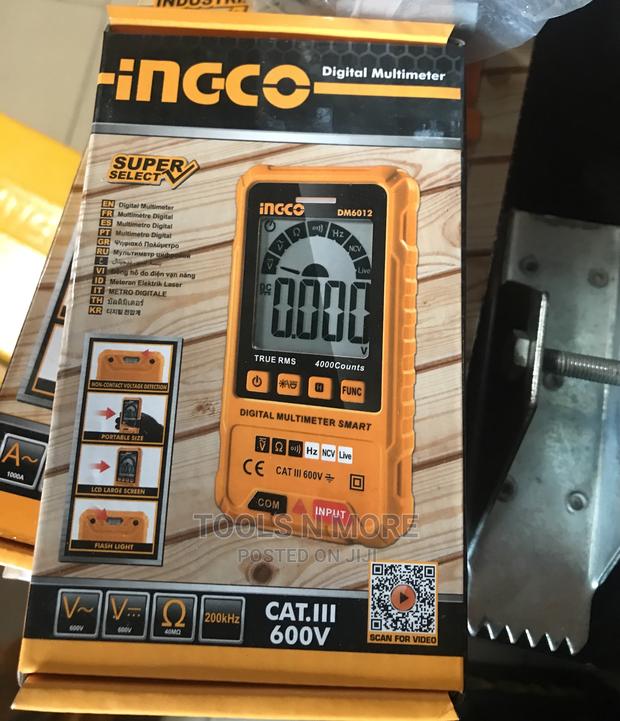 INGCO Smart Digital Multimeter (600V, 4000 Counts) · Photo 4