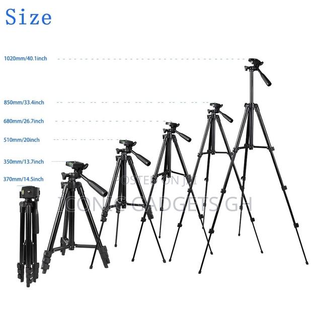 3.5 Ft Tripod Stand With Phone Holder · Photo 4