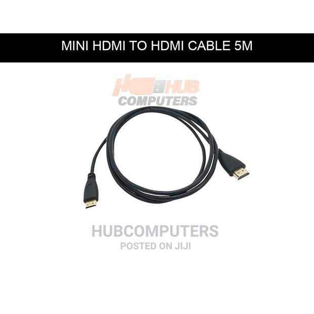 Mini HDMI To HDMI Cable 5M · Photo 2