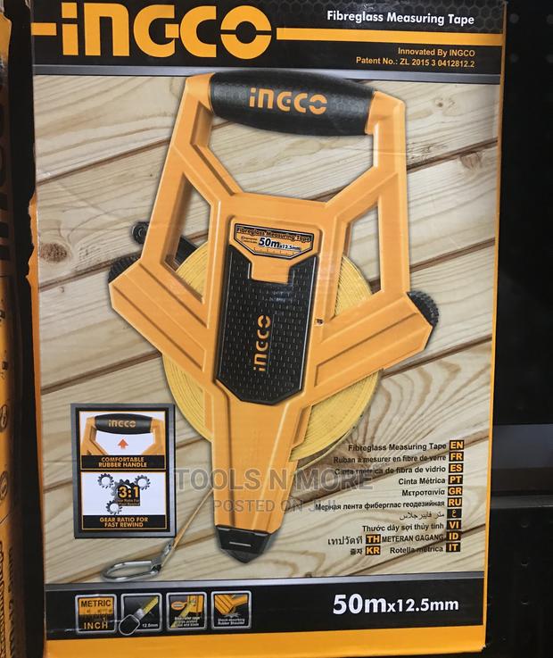 INGCO Fibreglass Measuring Tape 50m