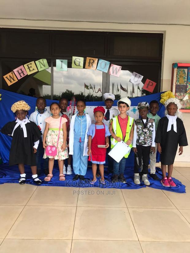 Engineer Career Dress With Helmet for School Kids Children photo 2