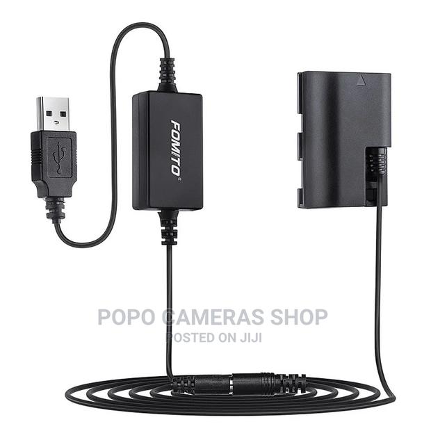 LP E6 Dummy Battery With USB · Photo 4