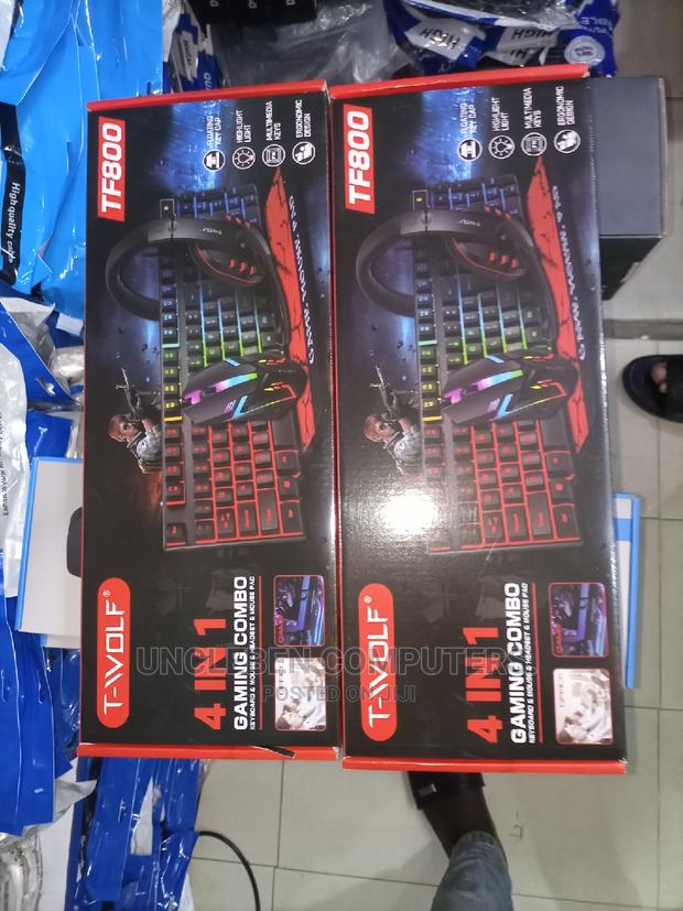 Gaming Keyboard With Mouse and Headset · Photo 4