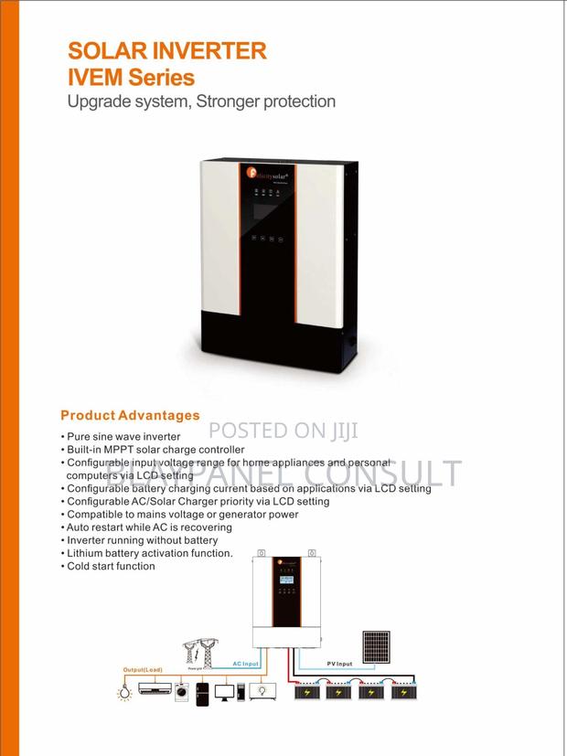 5kw 48v (500voc) Felicity Hybrid Inverter · Photo 3