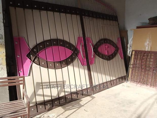 Main House Gate Strong Steel