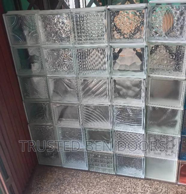 Glass Blocks + Bricks For Building [Many Colors/Design Ava.]