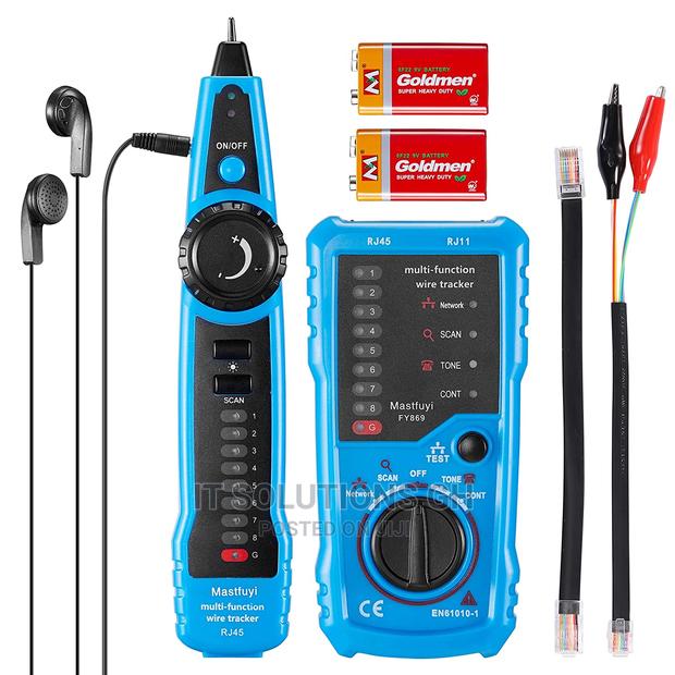 Network Cable Tester, RJ11 RJ45 Line Finder, Wire Tracker Mu · Photo 2