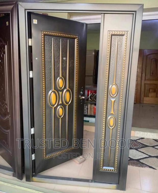 Anti-rust Paladin Security Doors [Single+One_and_half]] · Photo 2