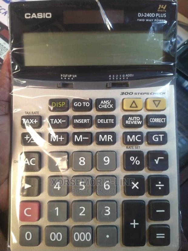 Casio Business Calculator Dj-240d Plus