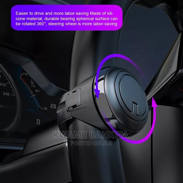 360 Degree Rotational Car Steering Wheel Directional Booster photo 5