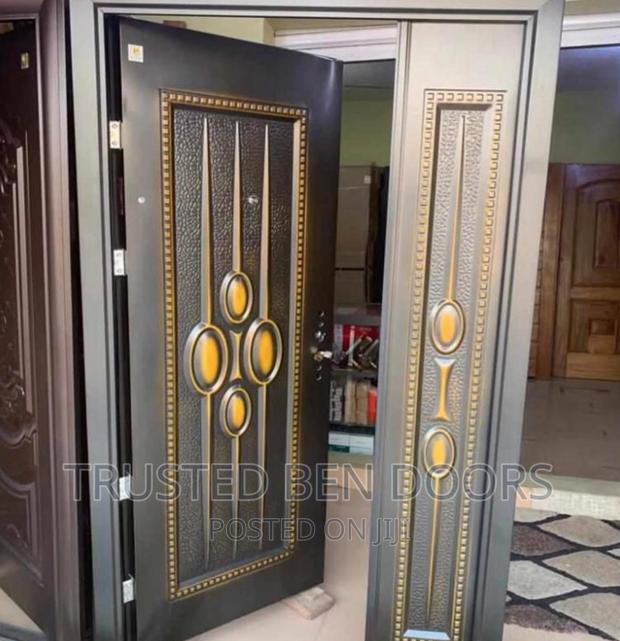 Anti-rust Paladin Security Metal Doors [Single+One_and_half] · Photo 2