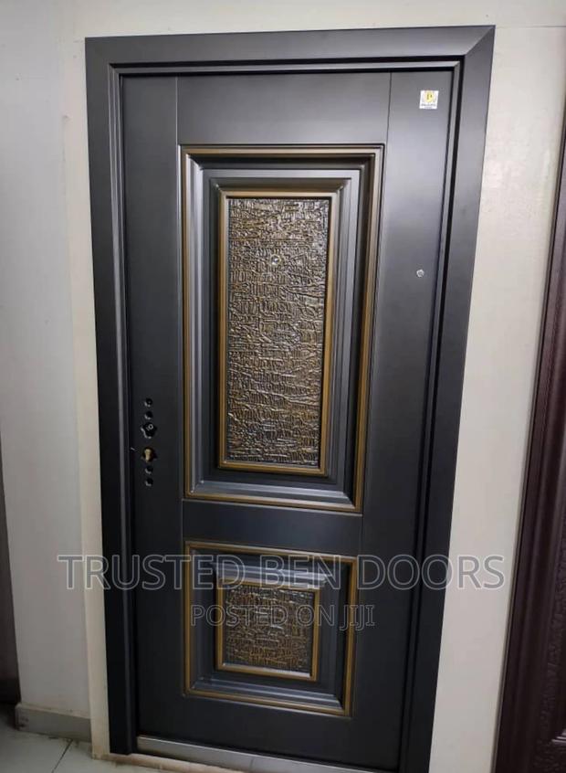 Anti-rust Paladin Metal Security Doors [Single+One Half] · Photo 2